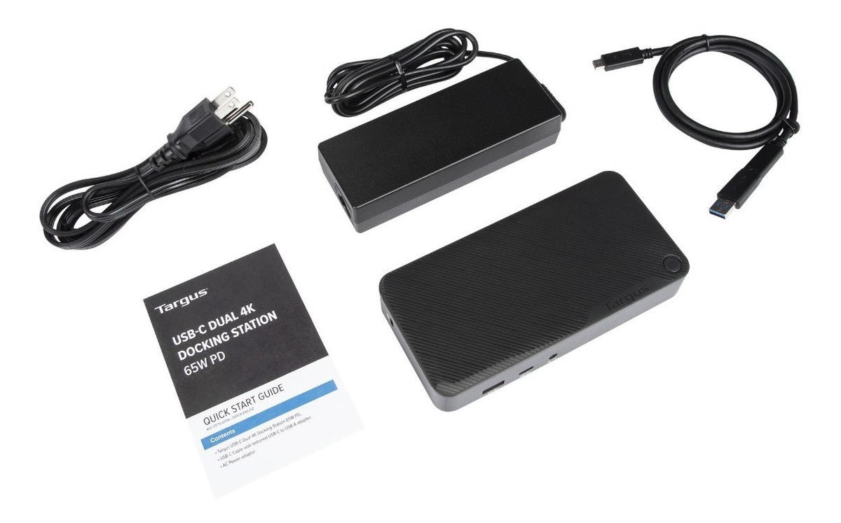 Docking Station Targus DOCK310USZ Usb-c Dv4k Con Suministro De Energía De 65 W
