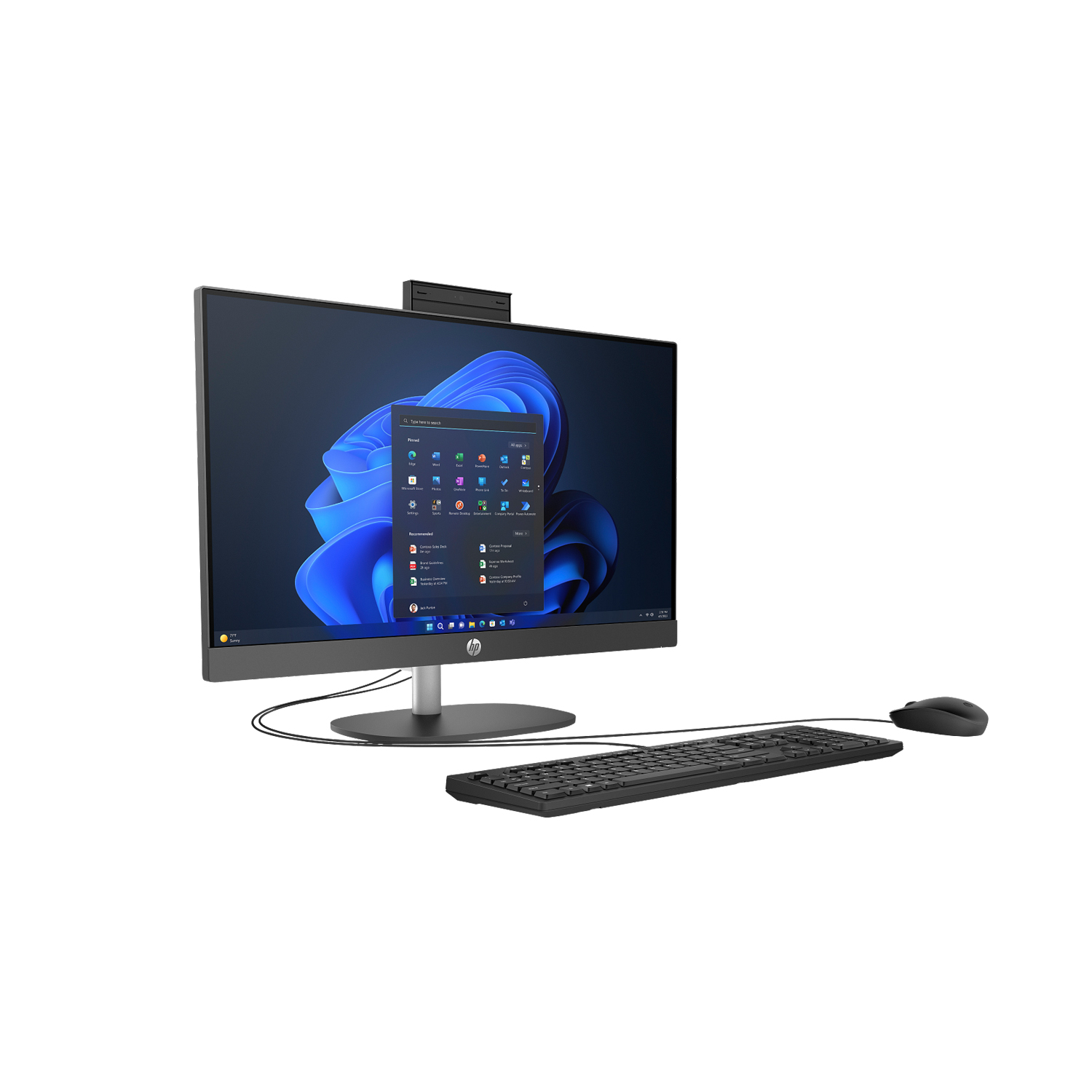 Aio HP ProOne 240 Gen 10 Intel core I5 16gb RAM 512gb SSD Windows 11 Pro B88BMAT