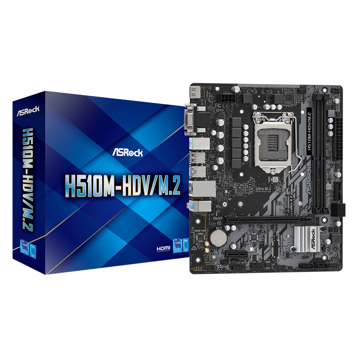 Motherboard Asrock H510M-HDV/M.2 LGA1200
