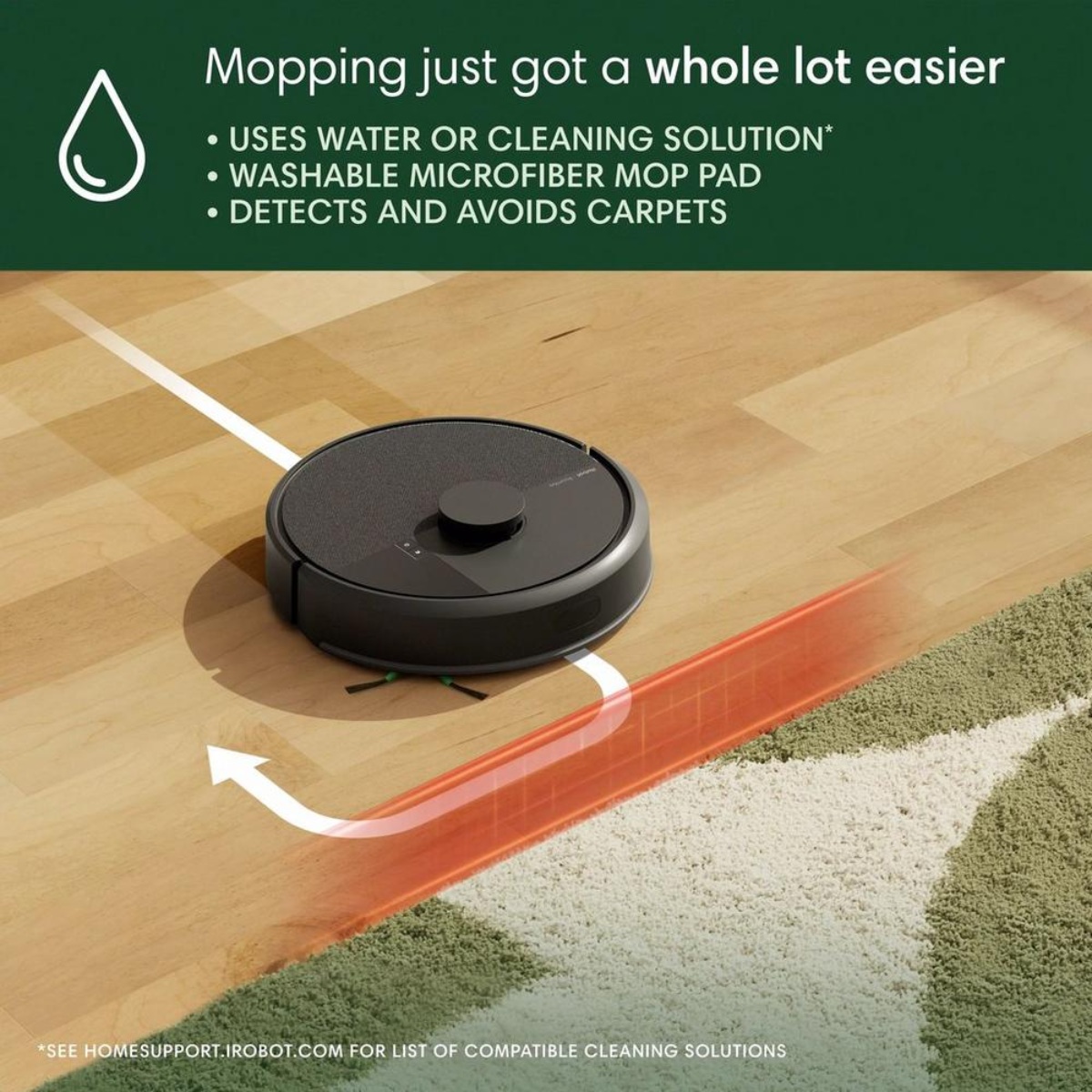 Robot Aspiradora y Trapeadora iRobot Roomba Combo 105  Y314020