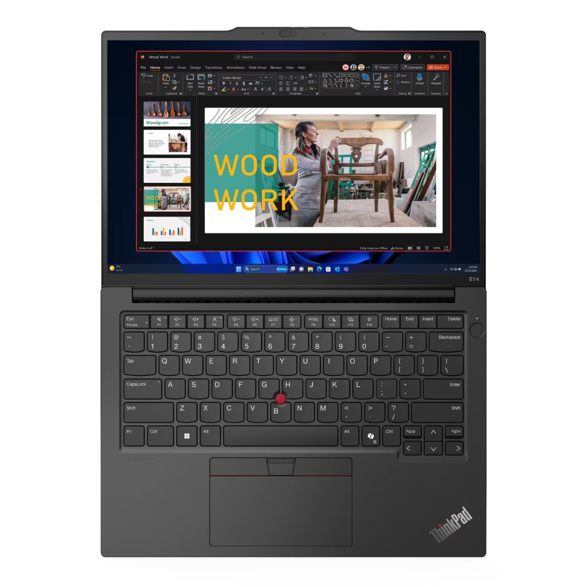 Notebook Lenovo ThinkPad E14 Gen 6 Intel Core U5 16gb RAM 512gb SSD Windows 11 Pro - 21M8001NAR