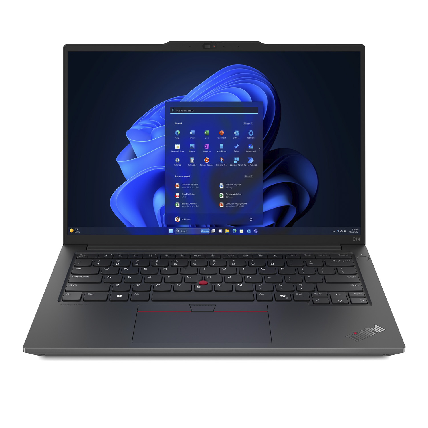 Notebook Lenovo ThinkPad E14 Gen 6 Intel Core U5 16gb RAM 512gb SSD Windows 11 Pro - 21M8001NAR