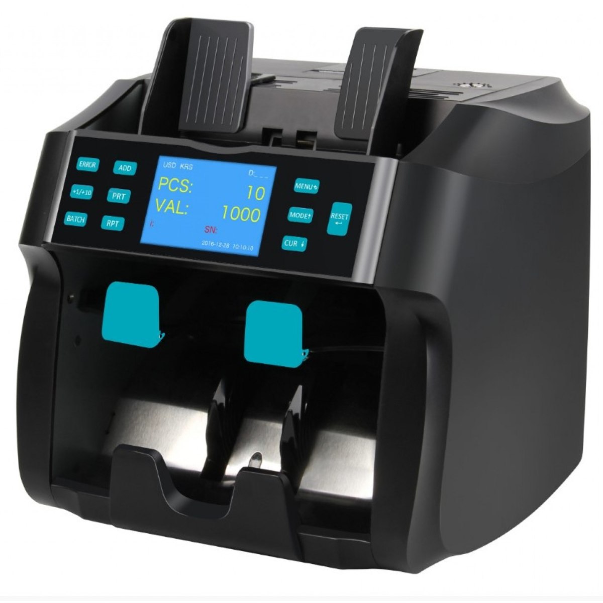 Contadora y Clasificadora de Billetes OXXEN CL-T3030UM Dos Bandejas y Dos Sensores