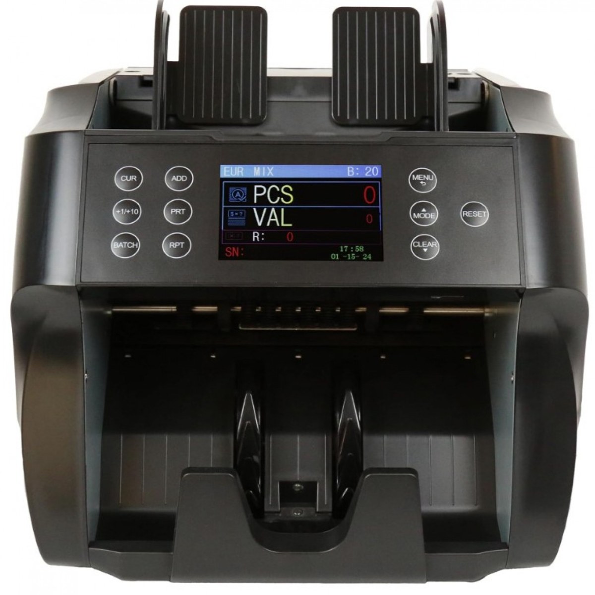 Contadora y Clasificadora de Billetes OXXEN T3000UM Una Bandeja y Dos Sensores