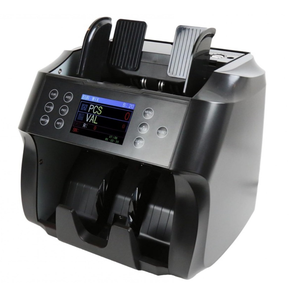 Contadora y Clasificadora de Billetes OXXEN T3000UM Una Bandeja y Dos Sensores