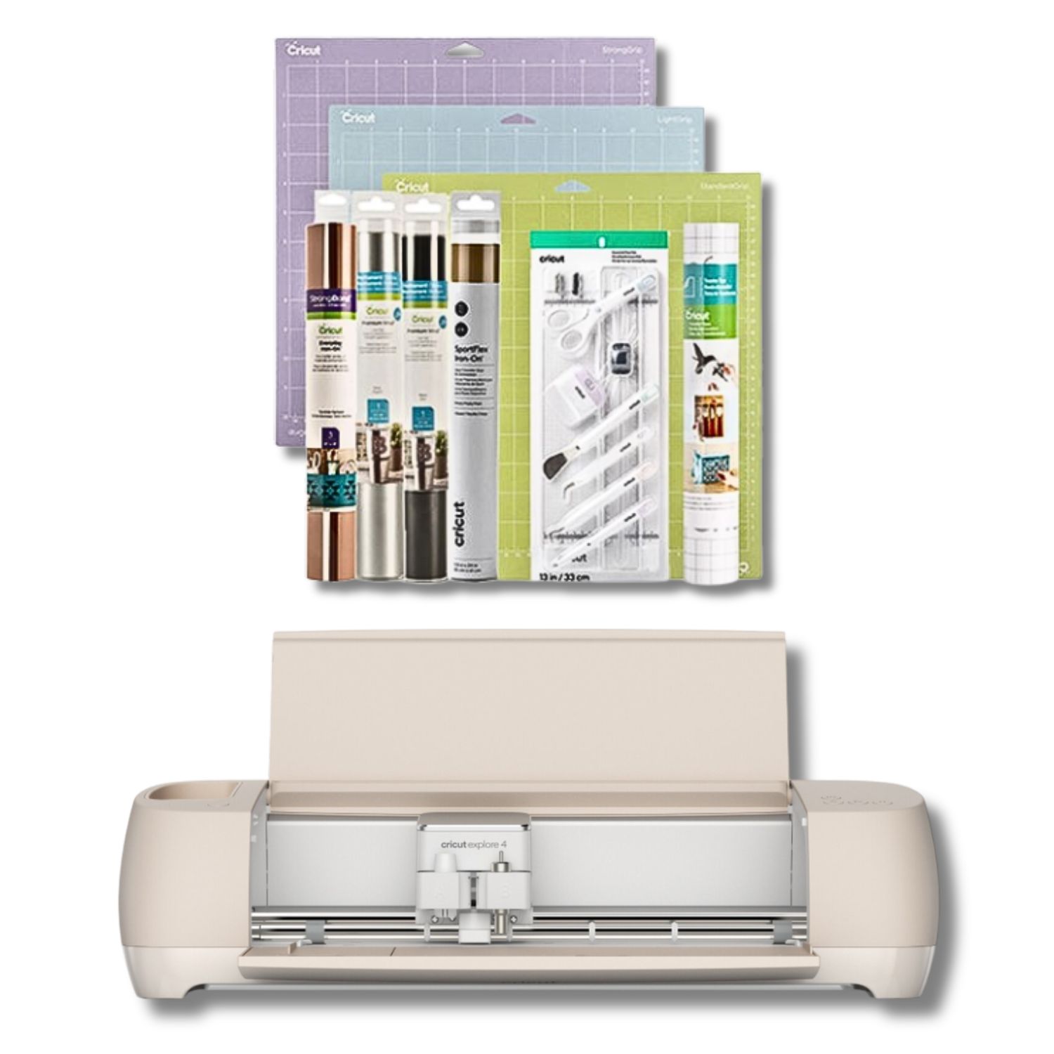 Cricut Explore 4  con Kit esencial de inicio