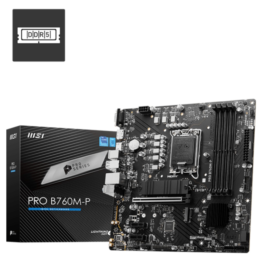 Motherboard MSI PRO B760M-P DDR5
