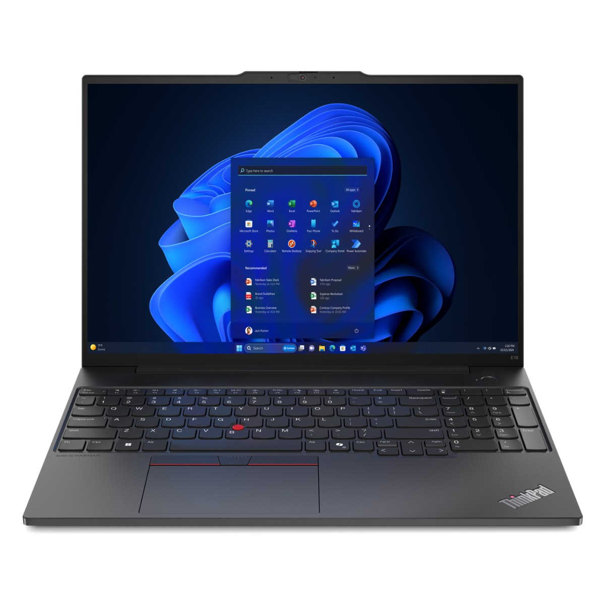 Lenovo ThinkPad E16 Gen2 Intel Core Ultra 7 155U 16GB 512GB SSD 16
