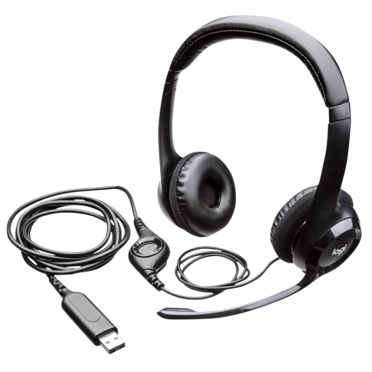 Headset Logitech H390 USB - 981-000014