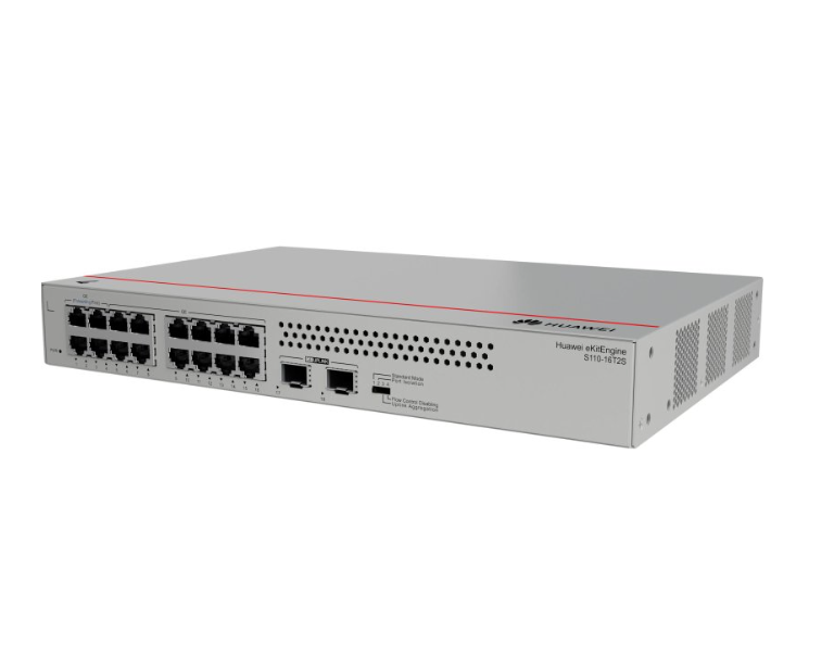 Switch Huawei S110-16T2S de 16 ports y 2 SFP (SI)