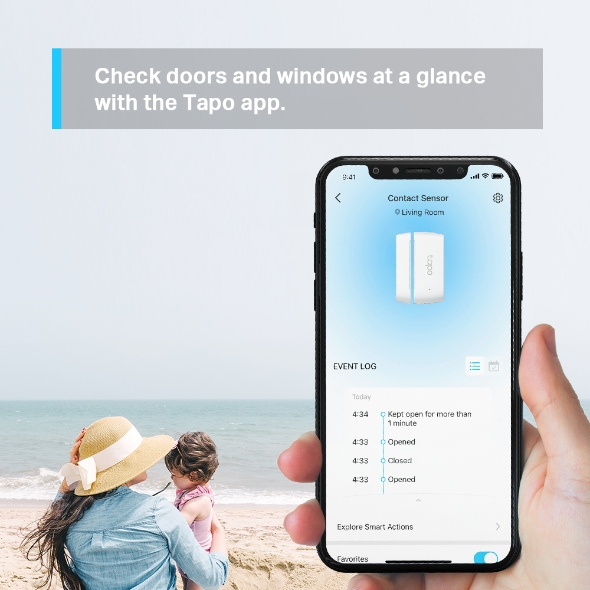 SMART HOME TP-LINK TAPO T110 SENSOR APERTURA (SI)
