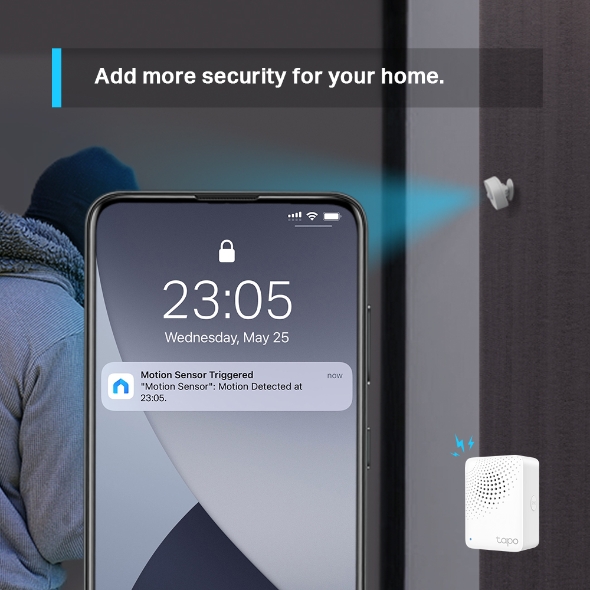 SMART HOME TP-LINK TAPO T100 SENSOR MOVIMIENTO (SI)