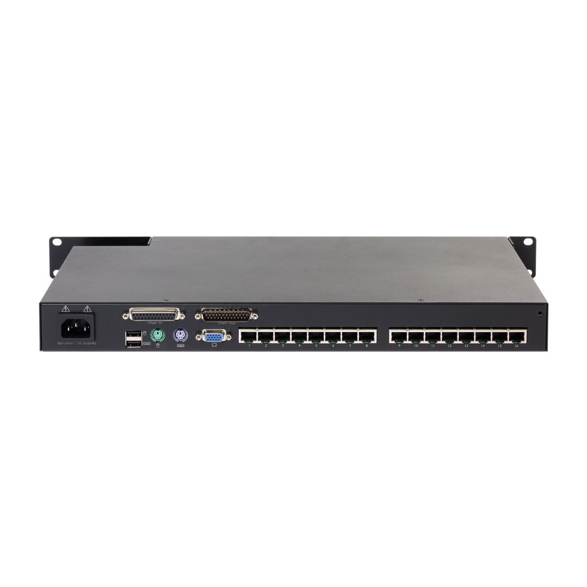 KVM APC Switch de 16 puertos , analógico, 1 usuario - (SI)