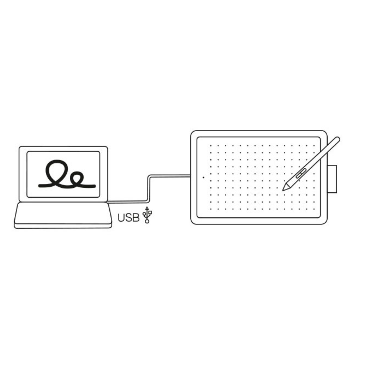 Tableta Grafica WACOM Modelo Small CTL-472 (SI)