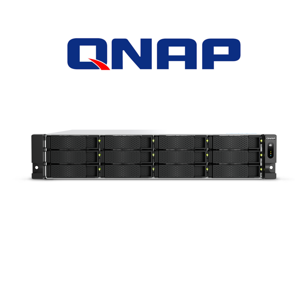 NAS QNAP 2U de 12 BAHIAS (SI)  TS-h1277AXU-RP