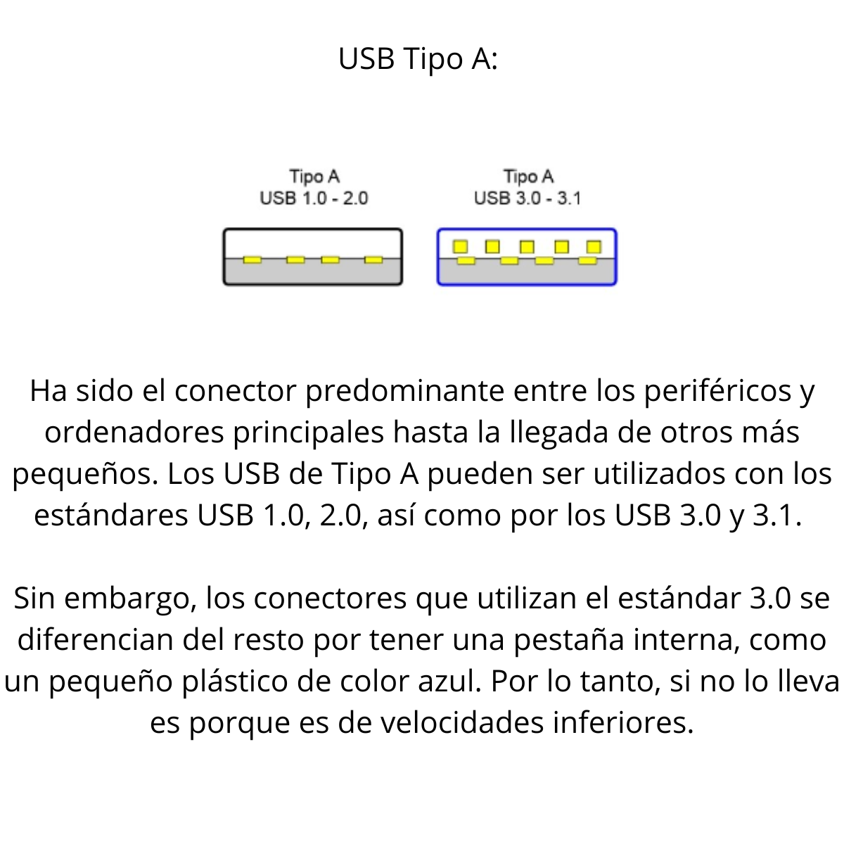 Tipos y Modelos de Conectores USB (SI)
