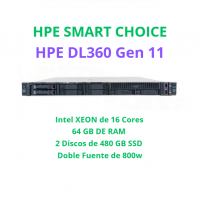 HPE PROLIANT DL360 Gen11 SMART CHOICE  P81430-DM5 (SI)