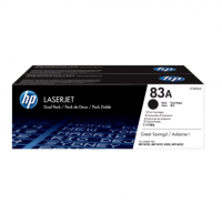 Pack 2 Toner HP LaserJet Negro 83A  - CF283AD (SI)