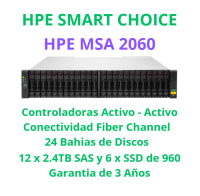 HPE MSA 2060 SFF FC SMART CHOICE - P79247-B25 (SI)