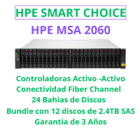 HPE MSA 2060 SFF FC SMART CHOICE - P79247-B25 (SI)