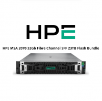 HPE MSA 2070 32Gb Fibre Channel SFF 23TB Flash Bundle (SI)