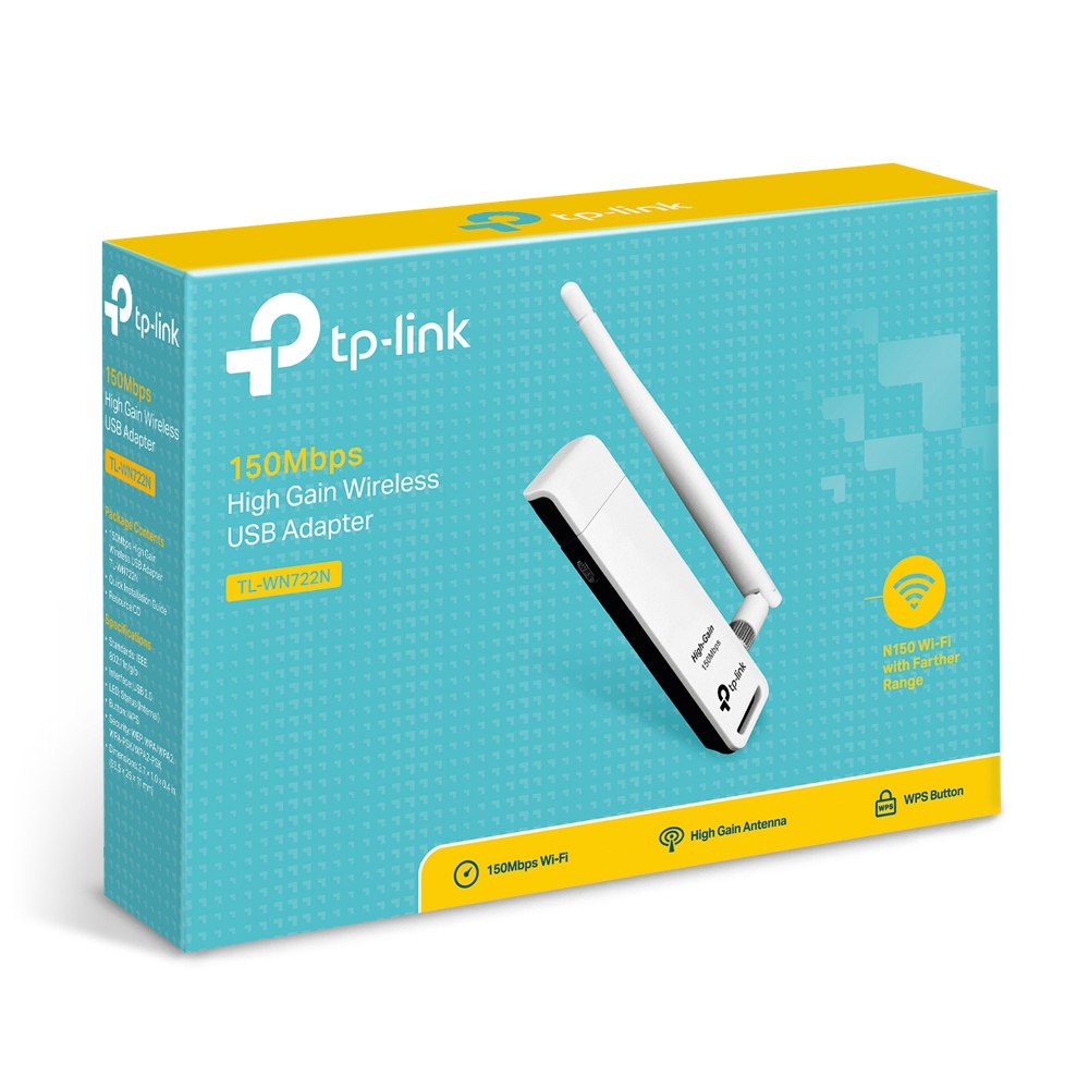 PLACA RED USB TP-LINK WN722N  150MBPS