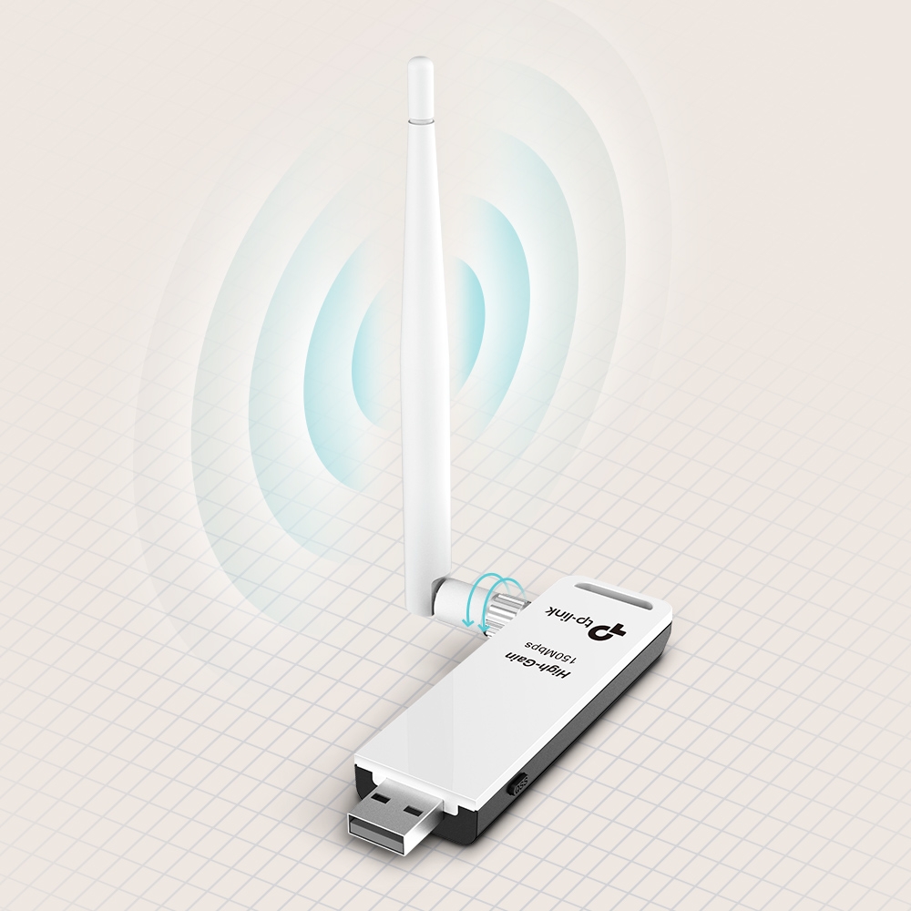 PLACA RED USB TP-LINK WN722N  150MBPS