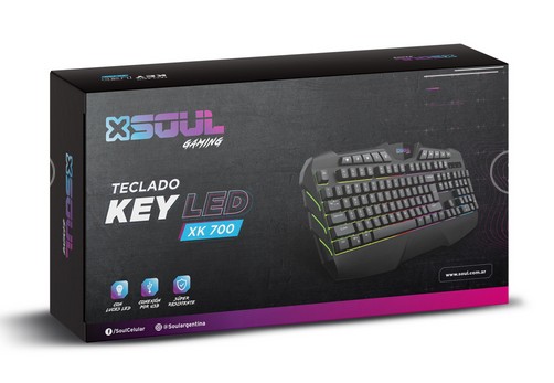 TECLADO GAMING XK700