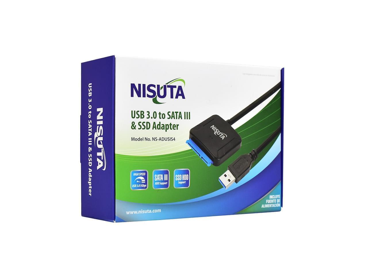Conversor USB 3.0 a SATA III & SSD para discos 2.5
