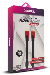 CABLE HDMI HIGH SPEED HDTV REFORZADO 1.5 MTS