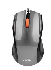MOUSE USB OFFICE OM150 GRIS