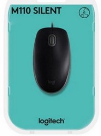 MOUSE LOGITECH M110 SILENT BLACK