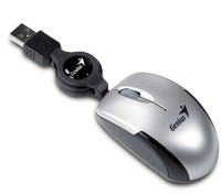MOUSE GENIUS MICRO TRAVELER SILVER