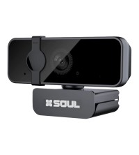 WEBCAM USB SOUL FULL HD CON SOPORTE NEGRO USB 1080P