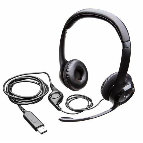 AURICULARES + MIC LOGITECH H390 USB NEGRO (I)