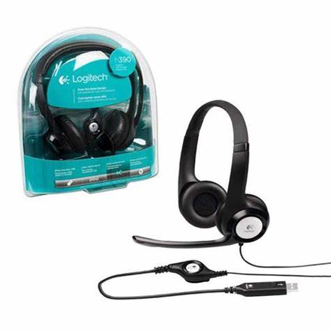 AURICULARES + MIC LOGITECH H390 USB NEGRO (I)