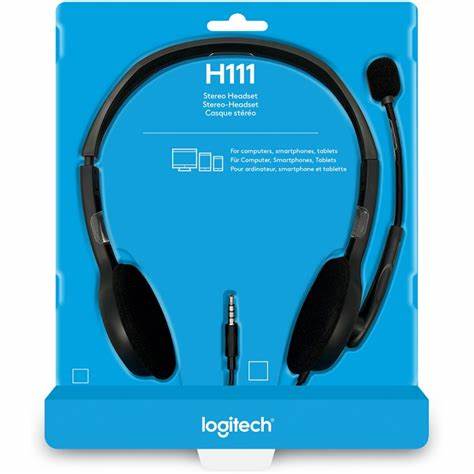 AURICULARES + MIC LOGITECH H111 (I)