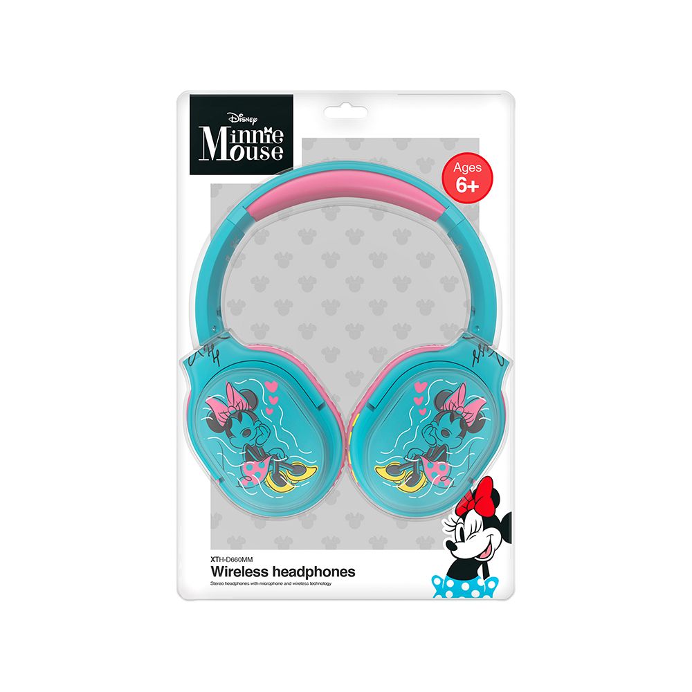 AURICULARES MINNIE MOUSE X-TECH INALAMBRICO +MIC