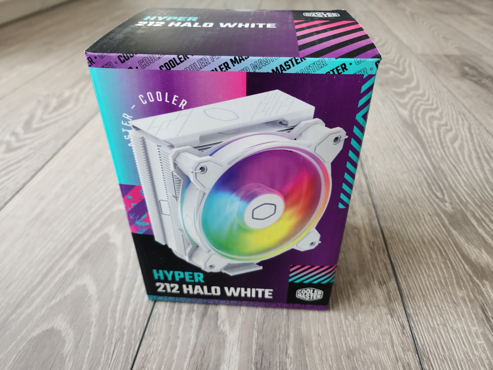 CPU COOLER COOLER MASTER HYPER 212 HALO WHITE