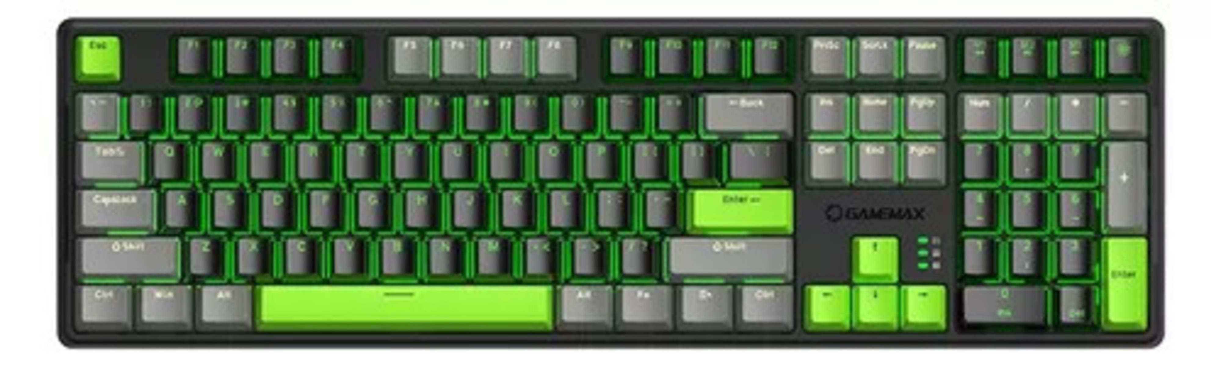 TECLADO GAMEMAX RAMPAGE X1 MECANICO