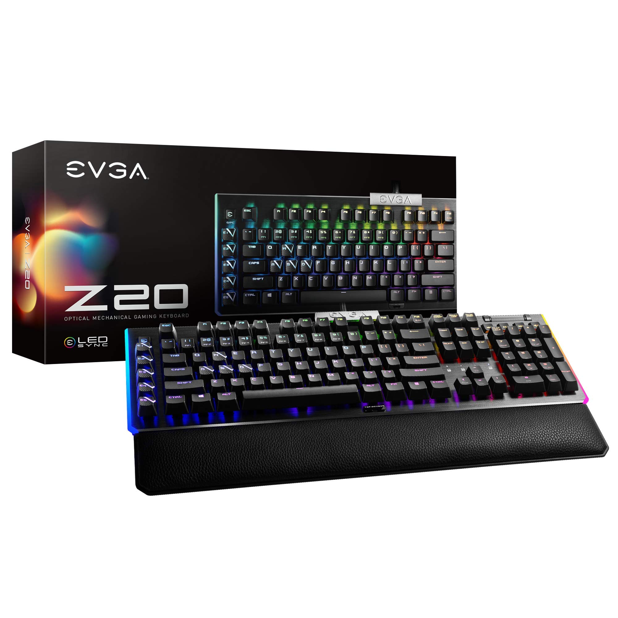 TECLADO EVGA Z20 RGB OPTICAL MECHANICAL LINEAR ESP
