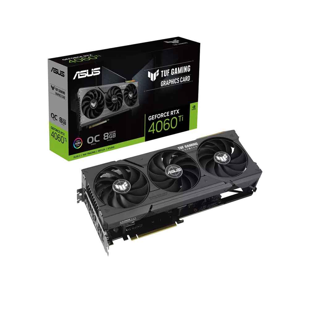 PLACA DE VIDEO VGA 8GB RTX 4060 ASUS TUF O8G