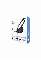 AURICULAR + MIC X-TECH P/CONFERENCIA NEGRO USB-A