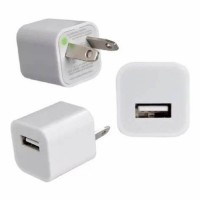 CARGADOR 5V 1A USB SIN CABLE BLANCO