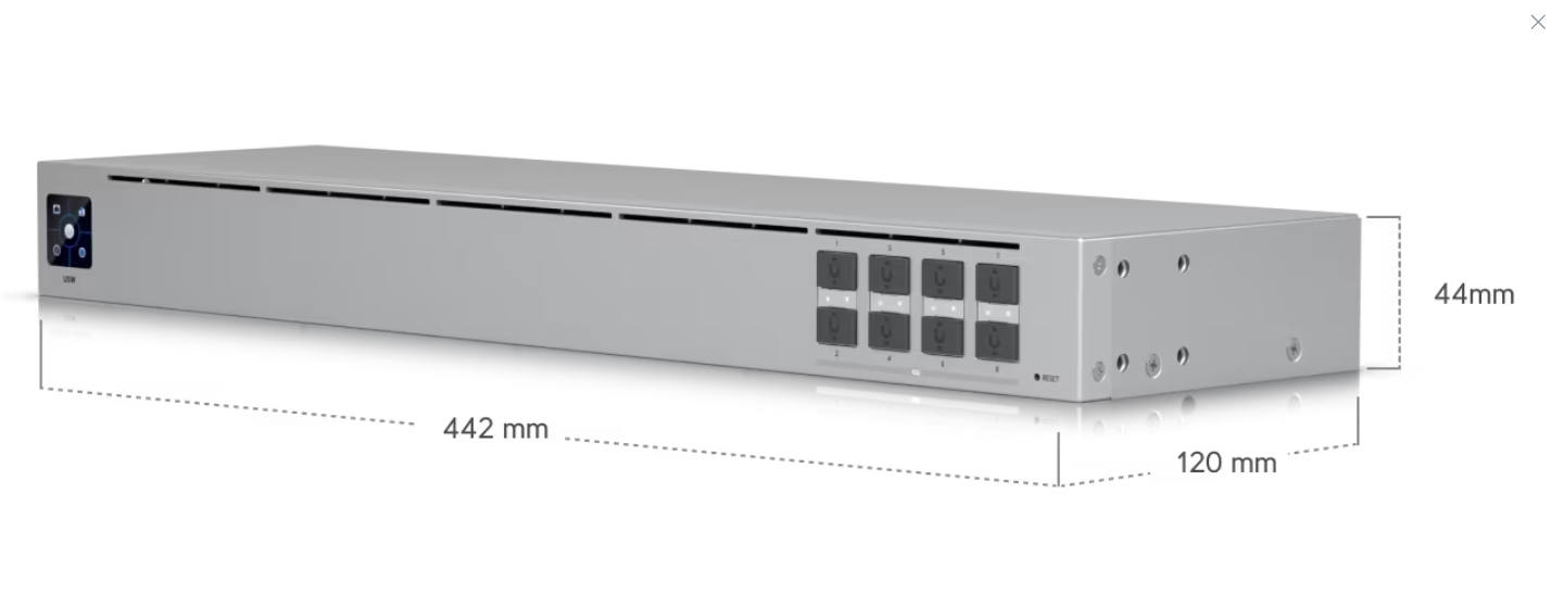 UNIFI SWITCH AGGREGATION 8 PORT 10G SFP+ USW-AGGREG