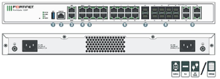 Licencia de Soporte Fortinet para Equipo 100F FG-100F