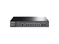SWITCH Tp Link ADMINISTRABLE L2 DE 8 PUERTOS GIGABIT CON 2 RANURAS SFP JETSTREAM TL-SG3210