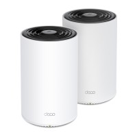 TP-LINK DECO MESH WIFI 6E AXE5400 PACK 2 (2,4/5,8 Y 6 GHZ)TRI BANDA 3 PUERTOS GIGA TL-DECOX75-2