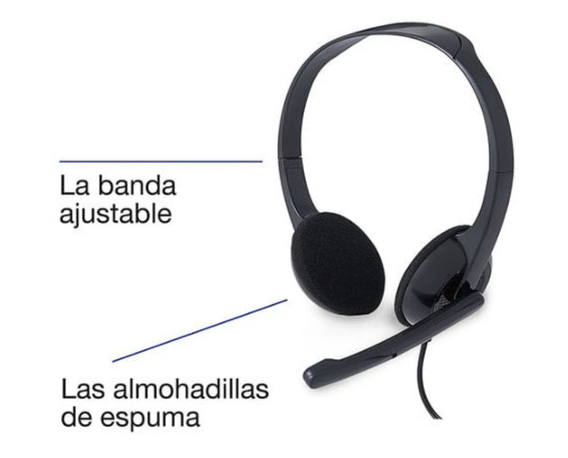 Auriculares Verbatim Stereo Headset