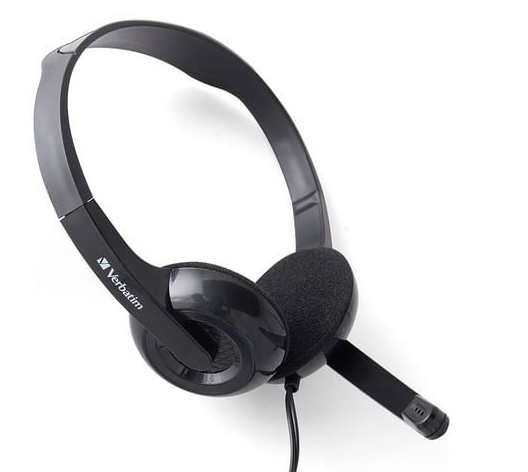 Auriculares Verbatim Stereo Headset
